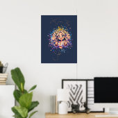 Gemini Anime Sweet 16 Custom Poster (Heimbüro)