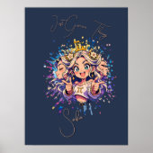 Gemini Anime Sweet 16 Custom Poster (Vorne)