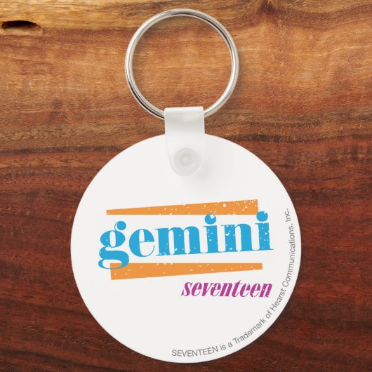 Gemini Aqua Schlüsselanhänger (Vorderseite)