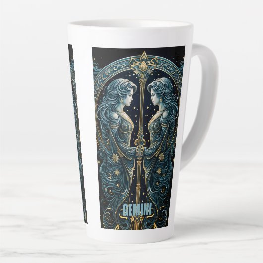 Gemini-Astrologie Milchtasse (Rechte Ecke)