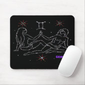 Gemini Astrologie Mousepad (Mit Mouse)