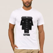 Gemini Astrologie-Zeichen T-Shirt (Vorderseite)