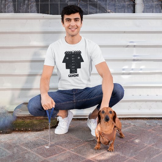 Gemini Astrologie-Zeichen T-Shirt