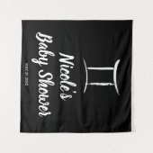 Gemini Astrologie Zodiac Signature Party Hintergru Wandteppich (Vorderseite (Horizontal))