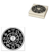 Gemini Astrologische Himmelsdesign-Briefmarke Gummistempel (Stempel)
