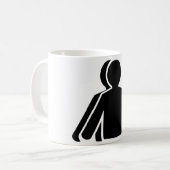 Gemini Astrologisches Symbol Zeichen 3 Kaffeetasse (Vorderseite Links)