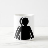 Gemini Astrologisches Symbol Zeichen 3 Kaffeetasse (Mittel)