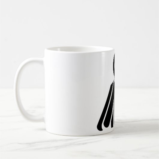 Gemini Astrologisches Symbol Zeichen 3 Kaffeetasse (Links)