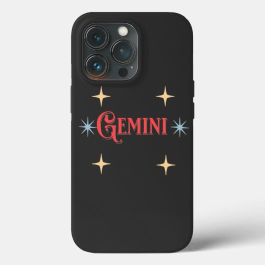 Gemini Astrologisches Zeichen Case-Mate iPhone Hülle (Rückseite)