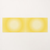 Gemini Aura Gradient, Gemini Zodiac, Gelbe Aura Yogamatte (Rückseite (Horizontal))