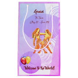 Gemini Baby (21. Mai - 20. Juni) Die Zwillinge Kleine Geschenktüte