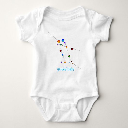 Gemini Baby Bodysuit Baby Strampler (Vorderseite)