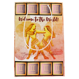 Gemini Baby / The Twins (21. Mai - 21. Juni) Mittlere Geschenktüte