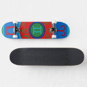 Gemini Birth Sign Astrologisches Skateboard (Horizontal)