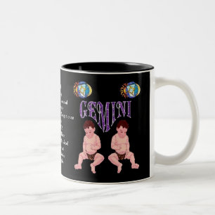 Gemini Birth Sign Zodiac Tasse