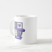 Gemini Birthday Crest™ for June 1-21 Mug Kaffeetasse (Vorderseite Links)