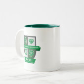 Gemini Birthday Crest™ for May 21-31 Mug Zweifarbige Tasse (Vorderseite Links)