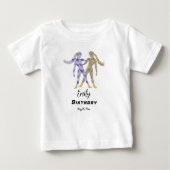 Gemini Birthday Gast der Ehre Baby T-shirt (Vorderseite)