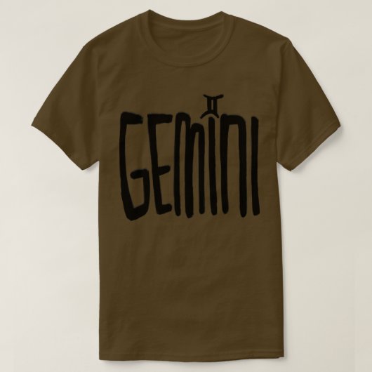 Gemini Birthday Gemini Zodiac T-Shirt (Design vorne)