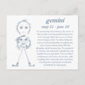 Gemini [ - BitchScope - ] Postkarte (Vorderseite)