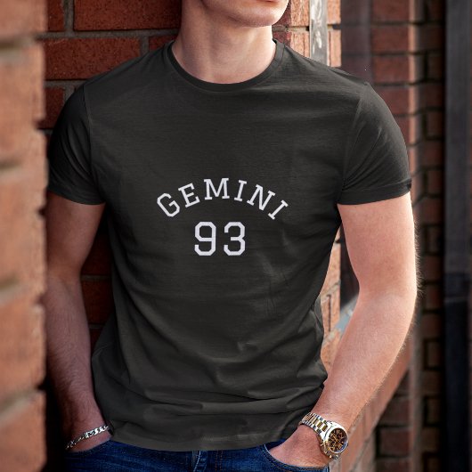 Gemini | Black Birthday T-Shirt