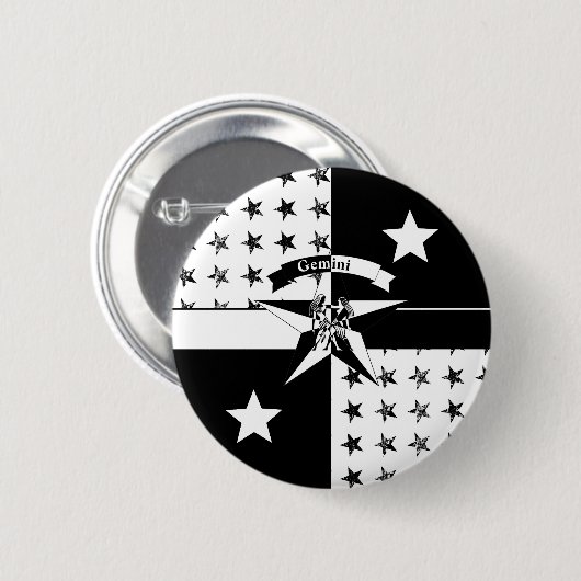 Gemini Button (Vorne & Hinten)