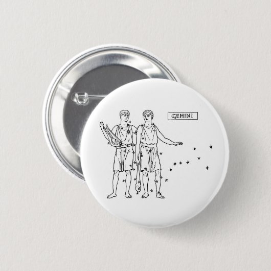 Gemini Button (Vorne & Hinten)