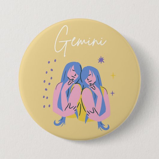 Gemini-Button-Abzeichen Button (Vorderseite)