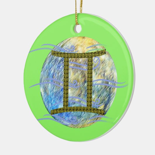 Gemini Ceramic Ornament (Links)