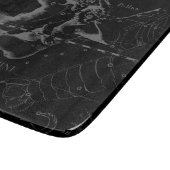 Gemini Constellation Hevelius 1690 auf Schwarz Schneidebrett (Ecke)