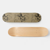 Gemini Constellation Hevelius 1690 Gravieren Skateboard (Horizontal)