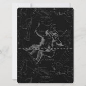 Gemini Constellation Map Gravur von Hevelius (Vorderseite)