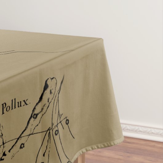 Gemini Constellation Map Hevelius circa 1690 Tischdecke (Beispiel)