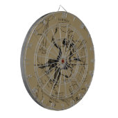 Gemini Constellation Zodiac Hevelius 1690 Dartscheibe (Vorderseite Links)