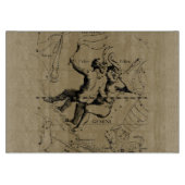 Gemini Constellation Zodiac Hevelius 1690 Schneidebrett (Vorderseite)