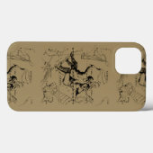 Gemini Constellation Zodiac Hevelius ca. 1690 Case-Mate iPhone Hülle (Rückseite (Horizontal))