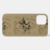 Gemini Constellation Zodiac Hevelius ca. 1690 Case-Mate iPhone Hülle (Rückseite (Horizontal))