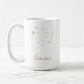 Gemini Constellation Zodiac Kaffeetasse (Links)