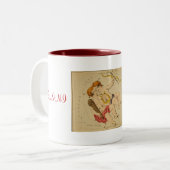 Gemini Cup Zweifarbige Tasse (Vorderseite Links)