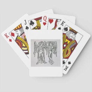 Gemini (die Twins) eine Abbildung aus der "Poeti Spielkarten