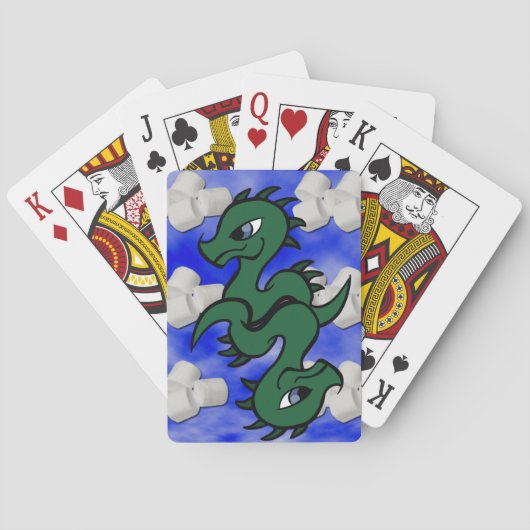Gemini Dragons Spielkarten (Rückseite)