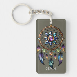 Gemini Dreamcatcher Schlüsselanhänger