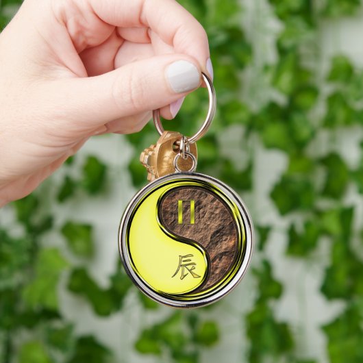 Gemini & Earth Dragon Schlüsselanhänger (Hand)