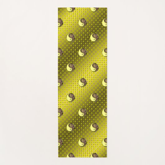 Gemini & Earth Dragon Yogamatte (Vorderseite)