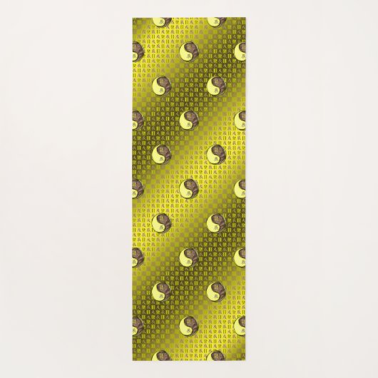 Gemini & Earth Dragon Yogamatte (Rückseite)