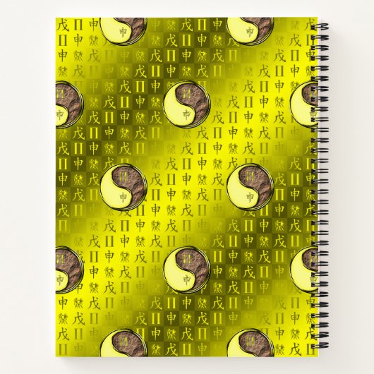 Gemini & Earth Monkey Notizblock (Rückseite)