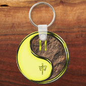 Gemini & Earth Monkey Schlüsselanhänger (Vorderseite)