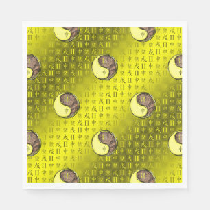 Gemini & Earth Monkey Serviette