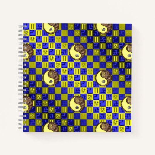 Gemini & Earth Ox Notizblock (Vorderseite)