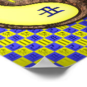 Gemini & Earth Ox Poster (Ecke)